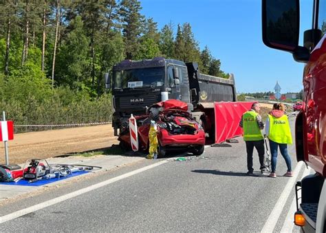 Wypadek Na S Pod S Upskiem W R D Ofiar Dzieci Remiza Pl Polski