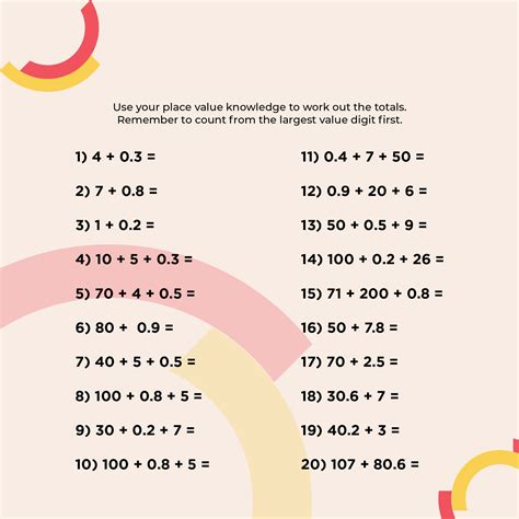 Decimal Chart - 10 Free PDF Printables | Printablee