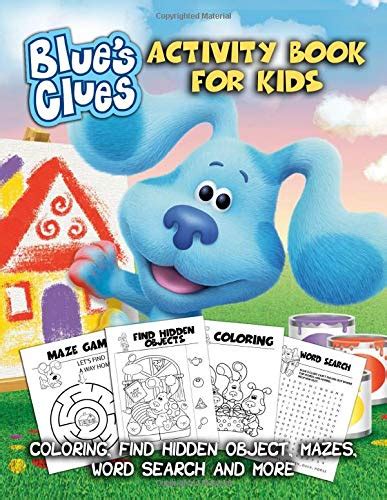 Blue‘s Clues Activity Book For Kids: A Fascinating Activity Book With ...