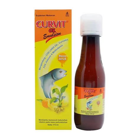 Jual Curvit Cl Emulsion Syrup Orange Ml Shopee Indonesia