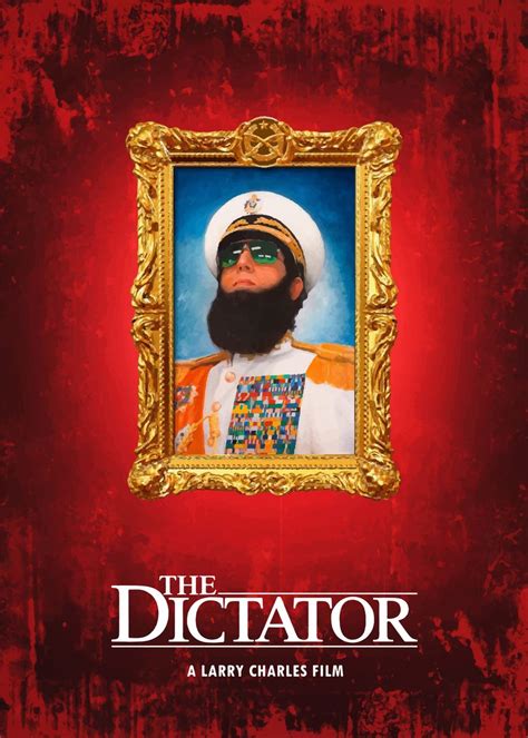 'The Dictator' Poster, picture, metal print, paint by Bo Kev | Displate