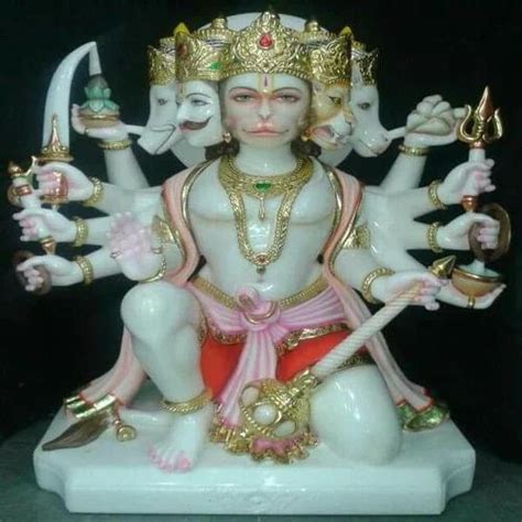 Marble Panchmukhi Hanuman Statue At Best Price In Bharatpur By R K