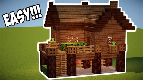 Cara Membuat Rumah Survival Di Minecraft Koleksi Gambar