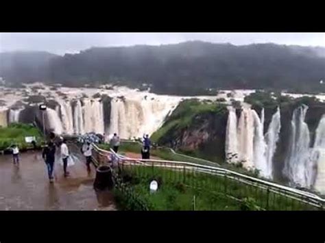 JOG FALLS IN SHIVAMOGGA KARNATAKA.... Niagara of own #waterfalls #india #karnataka - YouTube