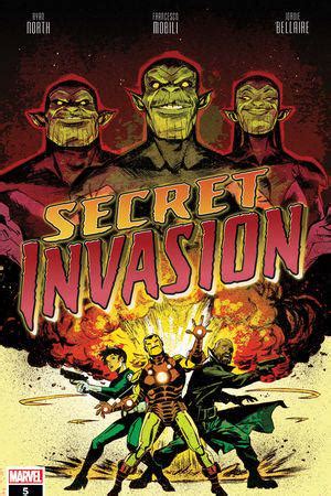 Secret Invasion 2022 5 Comic Issues Marvel