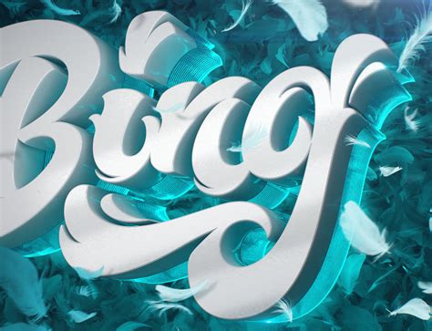 Bing. 3D type artwork. :: Behance