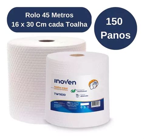 Pano Toalha Multiuso Rolo Limpeza Geral Reutilizável Wiper