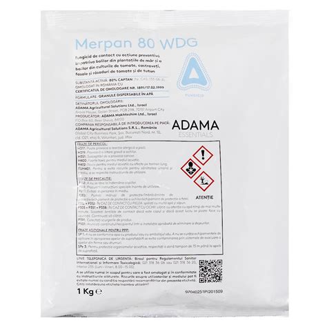 Merpan 80 WDG 1 Kg Fungicid Adama PCE