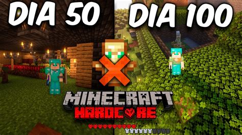 Sobreviví 100 días en ULTRA HARDCORE en Minecraft YouTube