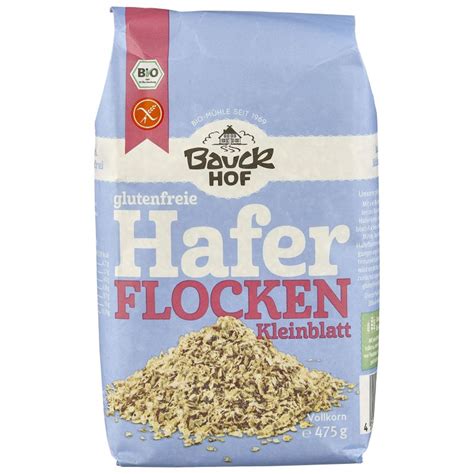 Bauckhof Haferflocken Kleinblatt Glutenfrei