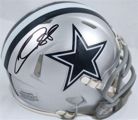 CeeDee Lamb Signed Cowboys Speed Mini Helmet (Fanatics) | Pristine Auction