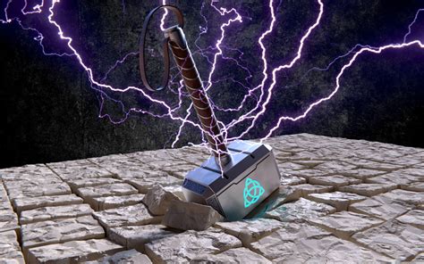 Hammer Thor Mjolnir Wallpaper