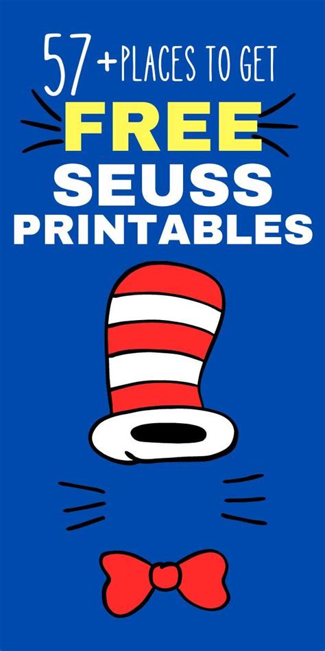 Free Dr Seuss Coloring Pages Printables Worksheets For Fun Learning