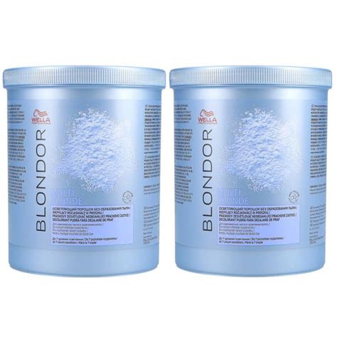 Pachet X Pudra Decoloranta Wella Professionals Blondor Multi Blonde Powder Gr Esteto Ro