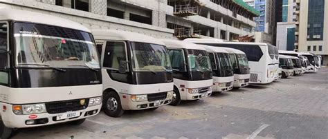 Online Rates 24 Seater Bus Rental Sharjah Affordable Coaster