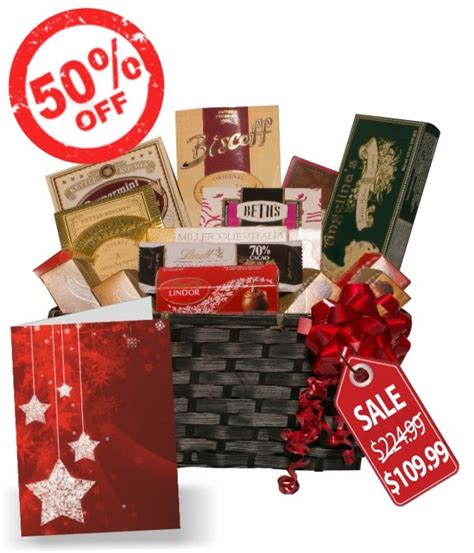 Lindt Gift Basket Collection | Send Gourmet Lindt Gift Baskets from Bloomex Canada