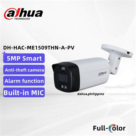 Dahua Mp Mp Smart Dual Illuminators Active Deterrence Hdcvi Bullet