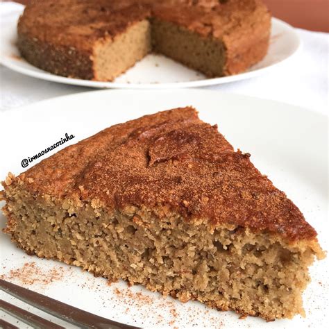 Bolo de Banana Sem Glúten Irmãos na Cozinha