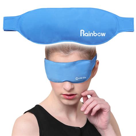 Ice Goggles Cold Compress Hot Sleep Nylon Eye Mask Hot And Cold Dark Circles Eye Mask Shopee