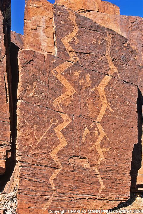 Serpent Petroglyphs Mountainair Nm Mann Tif Charles Mann Photography