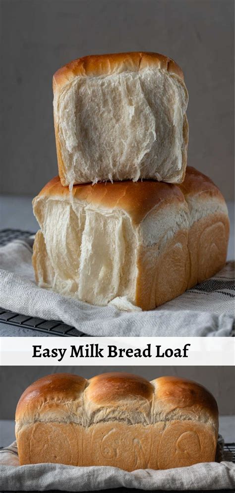 Easy Milk Bread Loaf | Recipe | Bread making recipes, Milk bread recipe ...