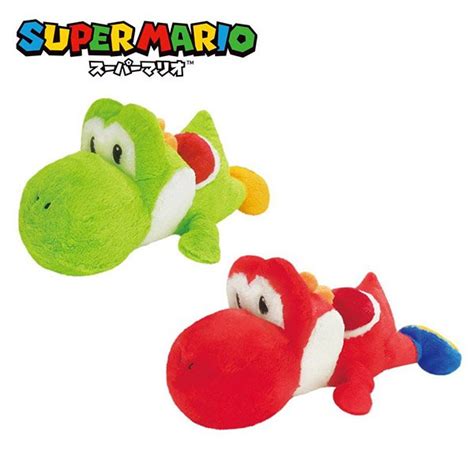 Mario Yoshi Soft Toy Lie Down Seimon Cho