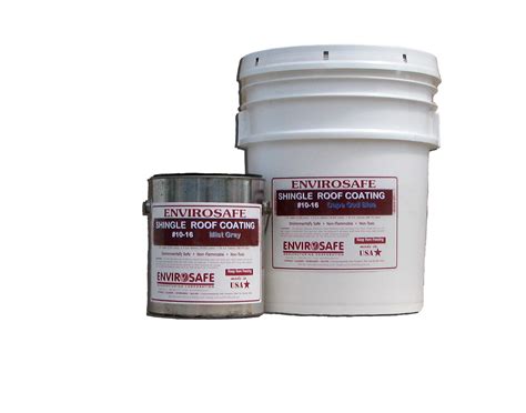 Roof Coating Paint for Asphalt Shingles - 12 Color Options