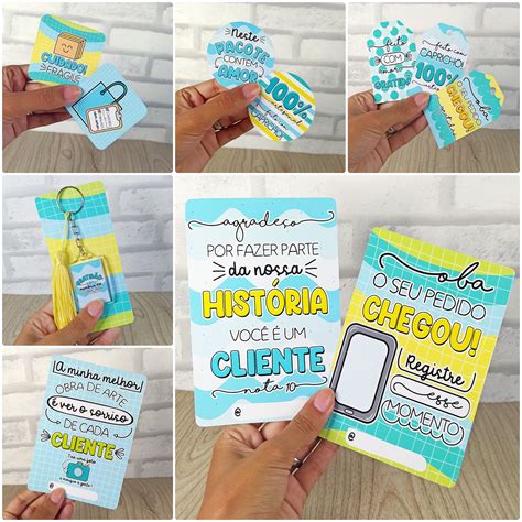 Arquivos Mimos para Clientes Prontos para Imprimir