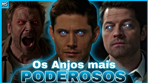 RANKING Dos ANJOS Mais PODEROSOS De SUPERNATURAL YouTube