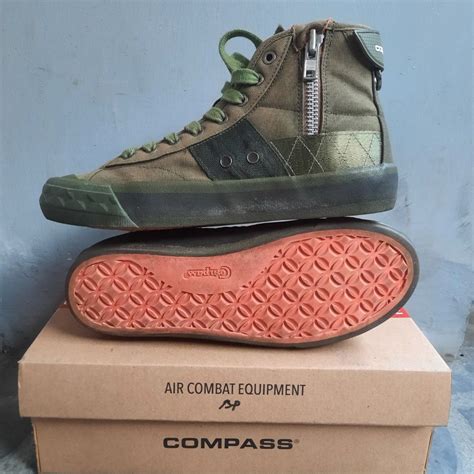 Sepatu Compass Flight Jkt Hi Fesyen Pria Sepatu Sneakers Di