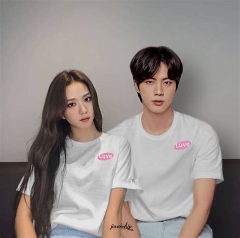 Jin X Jisoo Selebriti Pasangan Korea Selebritas