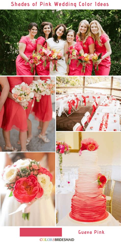 9 Prettiest Shades Of Pink Wedding Color Ideas Colorsbridesmaid