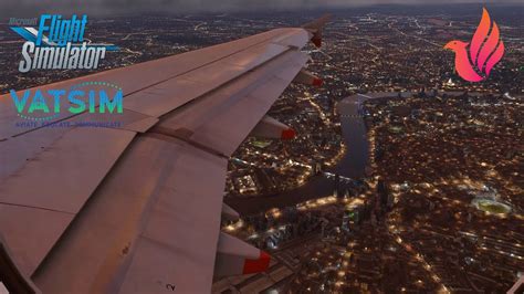 MSFS Fenix A320 LATE Landing Clearance In Heathrow On VATSIM RTX