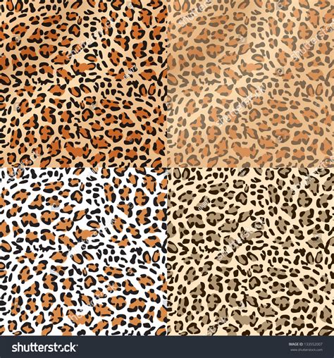 Leopard Print Vector Stock Vector (Royalty Free) 133552007 | Shutterstock