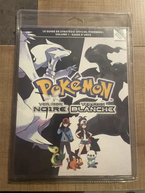 Pokemon Version Noire Blanche Guide Strat Gique Vf Neuf Sous Blister