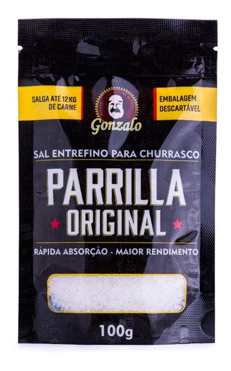 Sal Parrilla Original 100gr 5 Unidades Gonzalo Alimentos EBONATTO