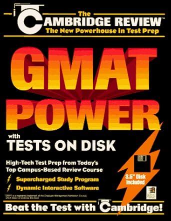 Amazon Arco Gmat Power User S Manual 9780028615158 Cambridge