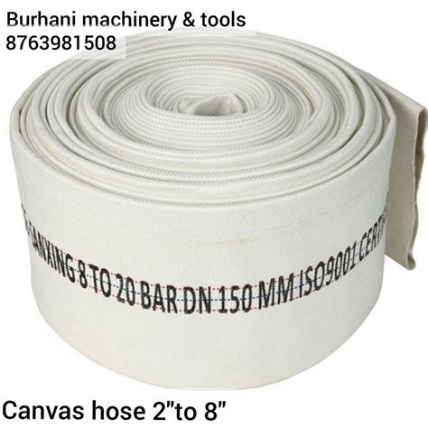 Canvas Water Hose Pipe Size Diameter Inch At Roll In Cuttack