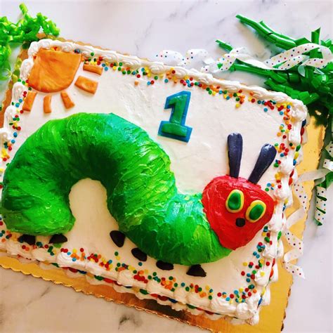 Very Hungry Caterpillar Bundt Cake Neverdonewithfun