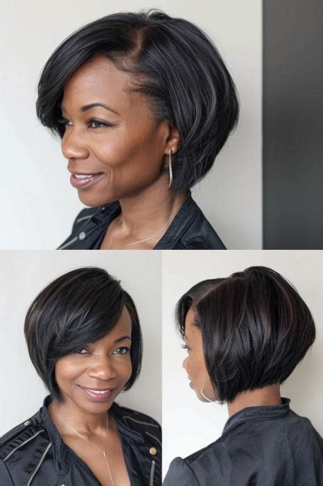 40 Short Bob Hairstyles For Woman Over 40