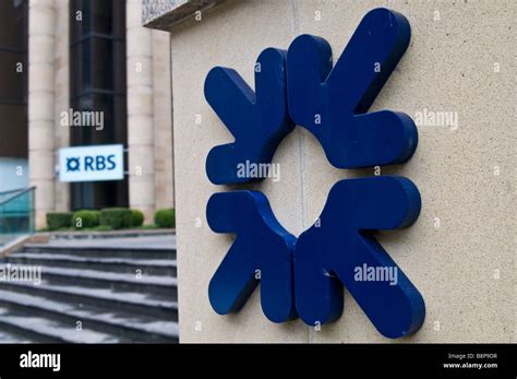 Royal bank of Scotland Logo, Edinburgh. Scotland. UK Stock Photo - Alamy