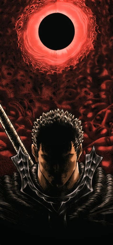 Anime Berserk Sword Shadow Warrior Guts Berserk Moon Berserk Scenery