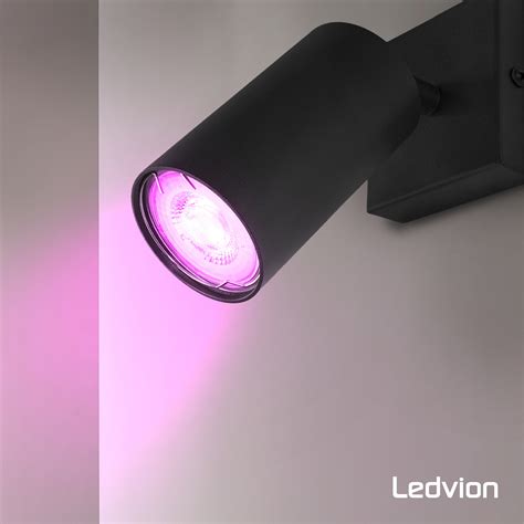 Ledvion Smart Rgb Cct Gu Led Spot Dimbaar Wifi W Pack