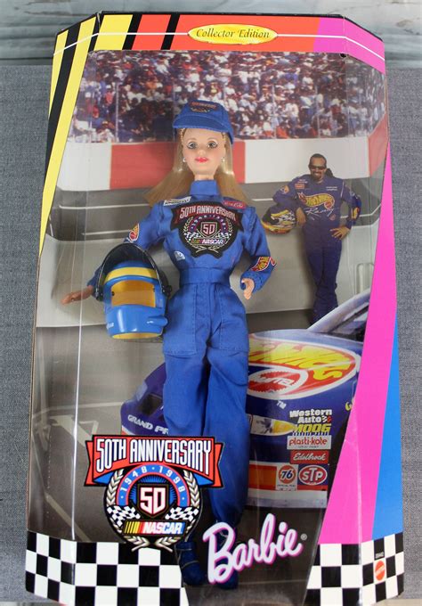 Th Anniversary Nascar Barbie Collector Edition Worth Atelier Yuwa