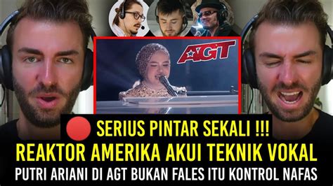 REAKTOR AMERIKA AKUI TEKNIK VOKAL PUTRI ARIANI DI AGT BUKAN FALES