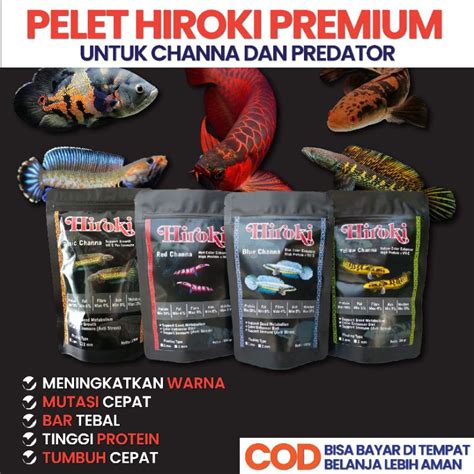 Jual Pelet Ikan Channa Terlengkap Harga Terbaru Februari