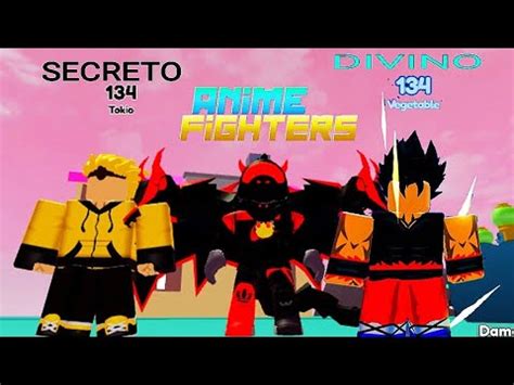 Como Pegar O Novo Divino Meu Novo Secreto No Anime Fighters Simulator