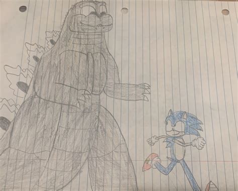 Godzilla and sonic adventuring : r/GODZILLA