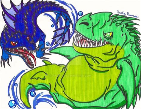 COM:Maelstrom and Cretaceous (Ice Age) by Paol4 on DeviantArt