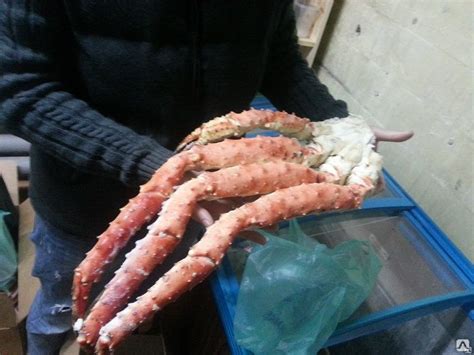 Камчатский краб в клешнях 600-900 на Пульсе Цен, купить в Санкт-Петербурге
